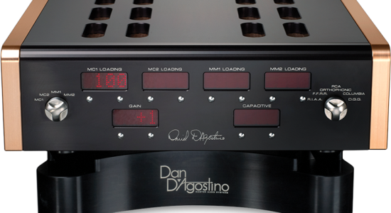 Dagostino Momentum Phonostage PreAmplifier Black